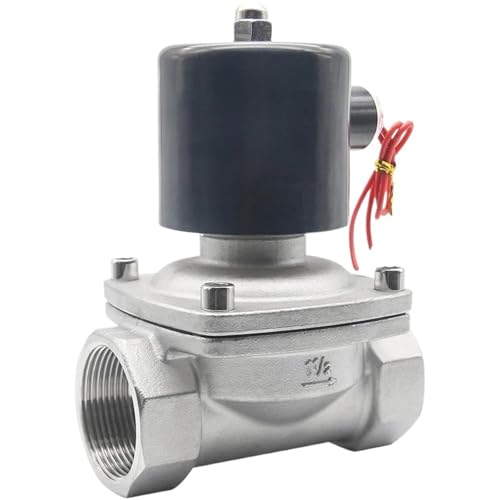 Électrovanne acier inoxydable 1-1/2 durable et étanche IP65