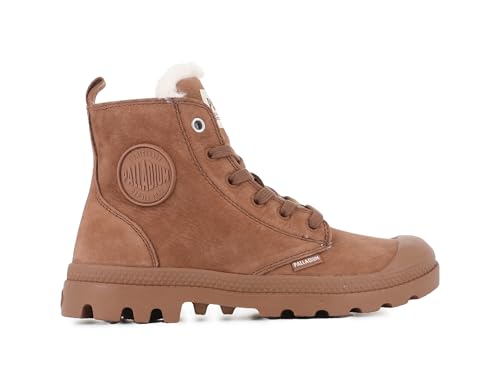 Palladium Pampa Hi Zip Wl, Stivaletto Donna, Marrone, 37 Eu