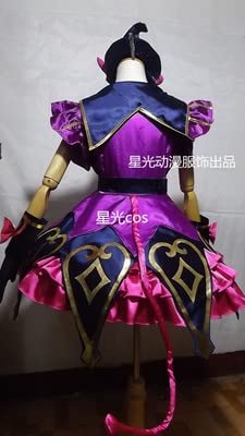 Amazon.co.jp: Puriparaプリパラ 黒須あろま コスプレ衣装+靴下+帽+尾+