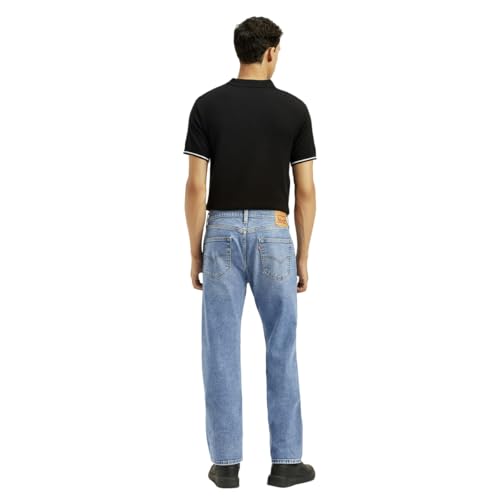 Image of Men's 505 Straight fit Light-Blue Jeans