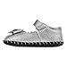 pediped baby girls Originals Betty - K mary jane flats, Silver, 6-12 Months Infant US