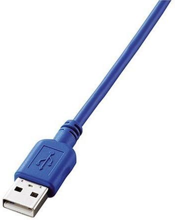 Elecom U2H-CR4BBU 4-Port Branch Type Bus Power USB 2.0 Hub (Blue)