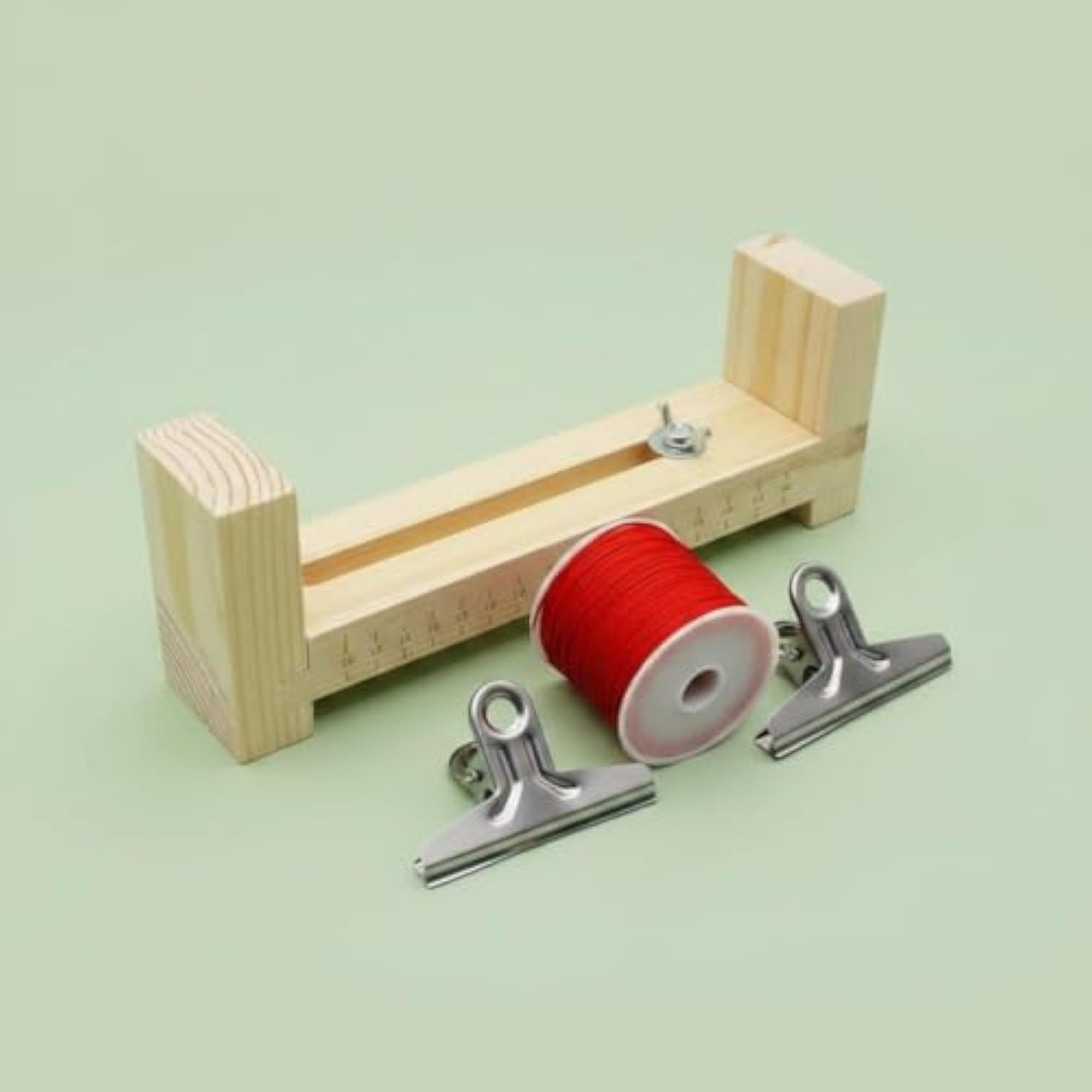 Wood Bracelet Loom for DIY Braiding