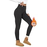 DOPPELSCHICHTIGER BUND - Einzigartig und praktisch ist der doppelschichtige Bund der HIPOWER Thermo Leggings. Er bietet nicht nur zusätzliche Wärme für den Bauchbereich, sondern gewährleistet auch ein angenehmes Tragegefühl. Der Bund bietet zudem eine sanfte Bauchkontrolle und eine bequeme Passform. Egal wie eisig die Temperaturen sind, Ihre Beine bleiben warm und gemütlich.