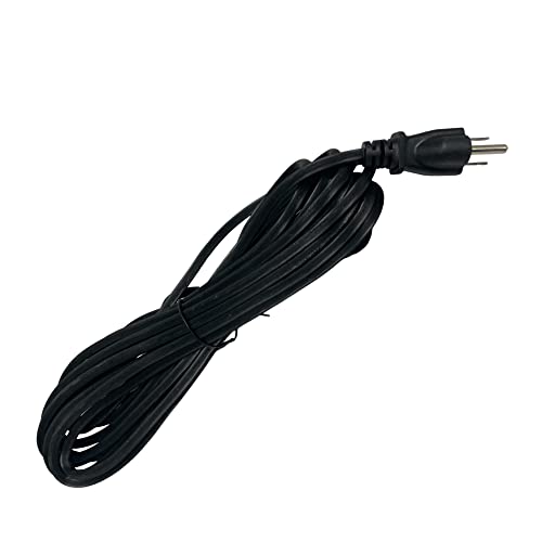 3-Wire 20Ft Power Cord Compatible with Hoover Powerdash Pet Carpter Cleaners FH50700,FH50701, FH50702,FH50703I, FH50710