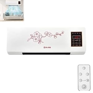 Aire acondicionado portátil, mini unidad de CA montada en la pared, control remoto, temporizador, potente refrigeración para el hogar, oficina, dormitorio