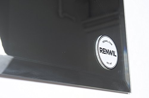 Ren-Wil Belle All Glass Mirror, 36 "L X 4 "W X 36 "H (Three Feet In Diameter.) #TOP3