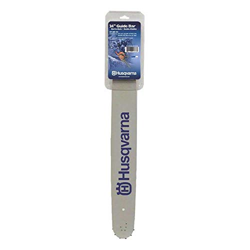 Husqvarna 24 in. Chainsaw Guide Bar, 3/8 in. Pitch, .050 in. Gauge