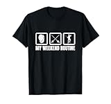 Fencer Weekend Schedule Fencing Lover Sabre T-Shirt