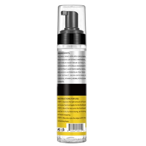 Wozutunt MMS 8.45 Fl Oz Lace Melting And Holding Mousse Glue-Less Hair Adhesive For Wigs thumb #8