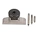 Industrial Tools Gauges, Smoothly Hardened Proof Depth Dial Indicator Base for Measurement 103 * 17Mm Depth Gauge Stand, Threaded Knob Industrial Tools (63 * 17mm)