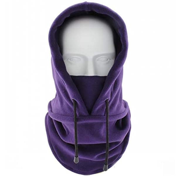 MJYYX Fleece Cap Bivakmuts Warmer Hood Wintersport Ski Mannen Vrouwen Fietsen Hals Hoed (kleur: G, Maat: Talla nica)