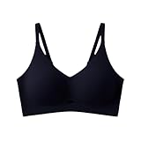 Damen Trgerloser BH Rückenfrei Ohne Trger Push Up Büstenhalter mit Geformte Cups für Abendkleider Ballkleider Brautkleider Sport BH Mit Bügel Einlagen Baumwolle