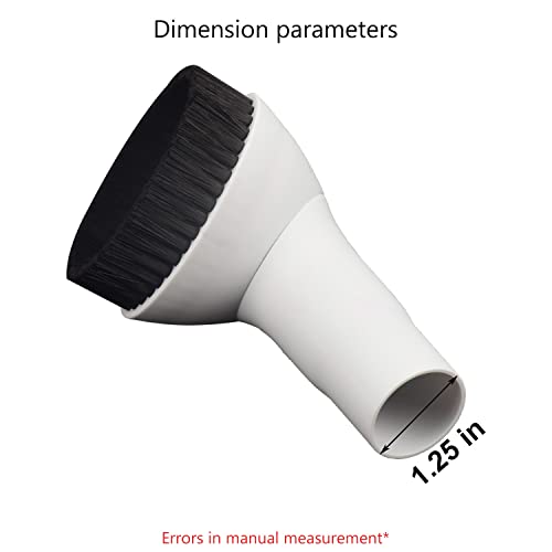 Vacuum Round Brush Attachment For Makita A-37471 Vacuum Cleaner Vacuum Attachments Mounting On The Extension Tube Helps With Deeper Cleaning, Vacuum Cleaner Attachments Fits Xlc02Zw Compact Vacuum #TOP6