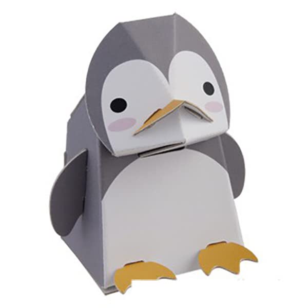 Amazon | dancoo！ 貯金箱 水族館シリーズ（ペンギン） 組立前