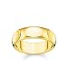 Produktbild Thomas Sabo Damen-Ring Puristisches gold 925 Sterlingsilber gelbgold vergoldet TR2281-413-39-48
