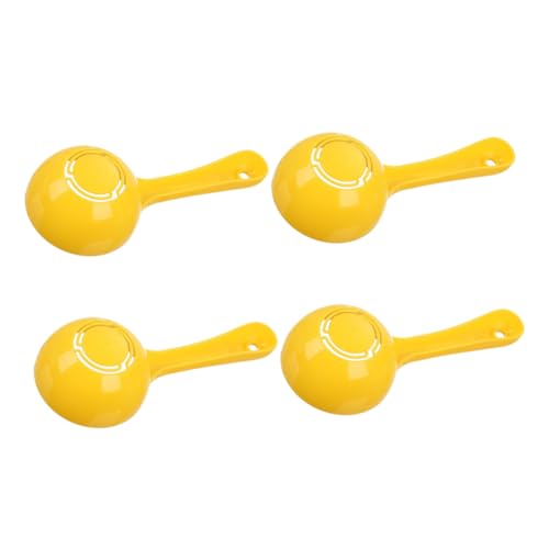 COLLBATH 4Pcs Semicircular Rice Scoops Ergonomic Sushi Spoons for Porridge Food Serving and Home Kitchen Use Easy to Clean and Scratch Resistant Rice Scooper