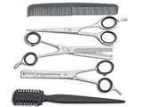 5 teiliges Friseur-Haarscheren Set