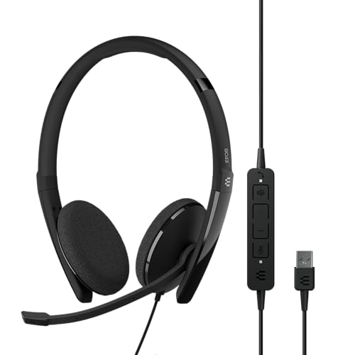 EPOS | SENNHEISER ADAPT 160T USB II (1000901) - 有線両耳ヘッドセット USB-A接続