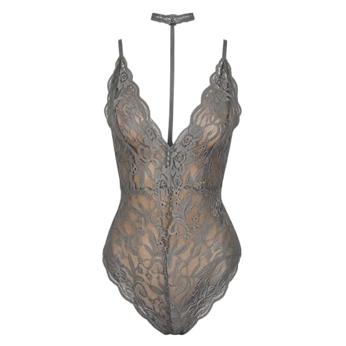 Body en dentelle sexy gainant et confortable pour sublimer les décolletés plongeants
