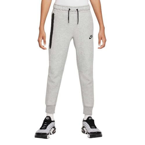 Pantalon Nike Tech Fleece pour garçon - Survêtement de sport noir coupe longue