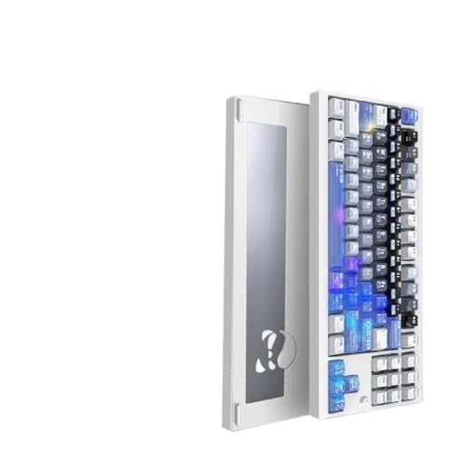 Metaphyuni PD87M Pro Mechanical Keyboard Wireless Tri Mode with Aluminum Case Cushion Design Hot Swappable Gaming�L�[�{�[�h�ƕ����̃f�o�C�X�ƌ�