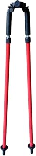 Aluminum Bipod for Prism Pole Total Station Surveying Equipment Thumb Release - Calif International