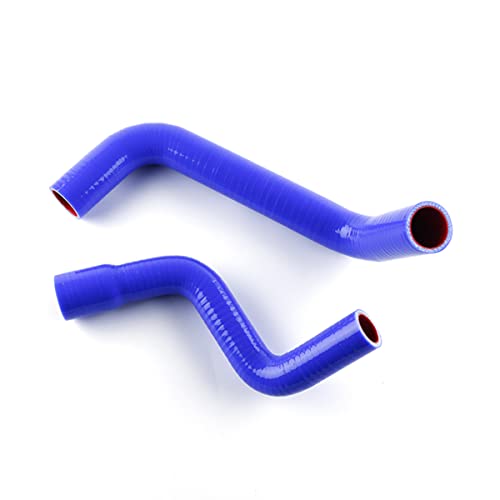 VLOCEMNYE Silicone Coolant Radiator Hose Kit For M itsubishi Lancer 4G18 1.6L 3Layer 4.5MM BLUE