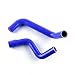VLOCEMNYE Silicone Coolant Radiator Hose Kit For M itsubishi Lancer 4G18 1.6L 3Layer 4.5MM BLUE