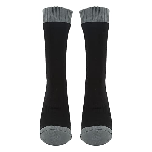 Meias Unissex de Comprimento Médio para Clima Frio, 2 Peças de Meias Quentes Absorventes à Prova D'