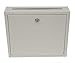Adir Metal Suggestion Box with Lock and Slot, Wall Mount Deposit Box for Payments and Checks, Office Mail Box for Employees, Mailbox for House, Safe Drop Box with Keys - 3x10x12 Inch Blue