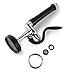 IMLEZON Pre Rinse Sprayer Commercial Sink Faucet Spray Valve Chrome Finished (Black)