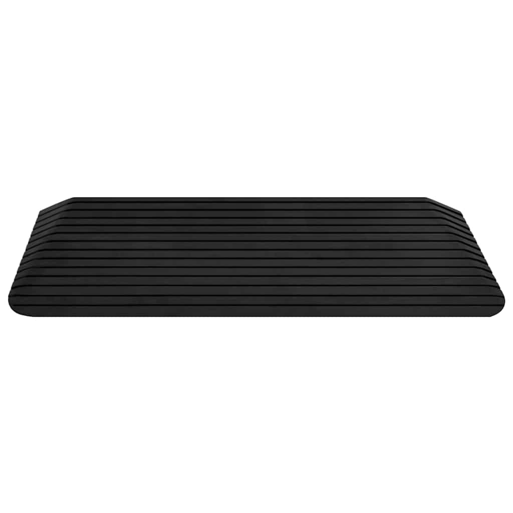 Rampy progowe, zestaw 2 sztuk, 110 x 41 x 5 cm, z pełnej gumy – antypoślizgowe rampy najazdowe do wózków inwalidzkich, chodzików i pojazdów do 5 ton