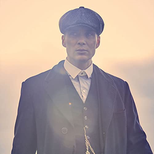 Mens Women Newsboy Caps Beret Hats Ivy Hat Flat Cap Irish Cabbie Gatsby Cap Classic Tweed Wool Dark Coffee #TOP6