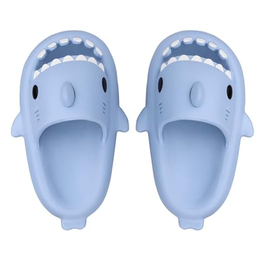 Chanclas de Playa para Niña Niño Tiburón Zapatillas de Ducha Antideslizante Tigre Zapatos de Piscina Sandalias Ligero Verano Shark Slippers