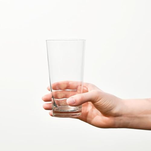 Krosno Water Glasses Drinking Set Highball Glasses | Set of 6 | 350 ML | Pure Collection | Large Half Pint Cocktail Juice Glasses | Ideal for Home Restaurant Events & Parties | Dishwasher Safe Tumbler - Image 4