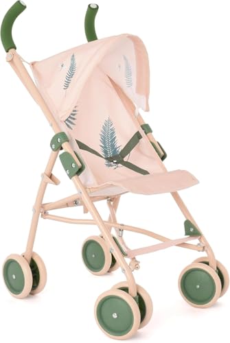 Poussette Roma RHS pour promener sa poupée de 42 cm au jardin