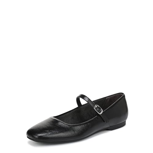 LifeStride Women's Beloved Mary Jane Flat Black 7 W