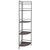 WANDERLUST DECO Estanteria rinconera de Madera y Metal