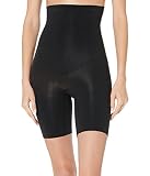 SPANX Shapewear for Women Tummy Control High-Waisted Power Short Very Black LG