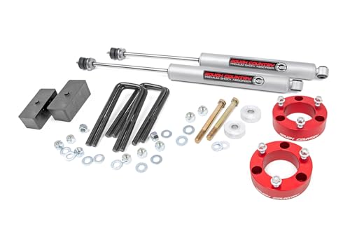 Rough Country 3" Lift Kit w/N3 Shocks for 2005-2023 Toyota Tacoma - 74530RED by Rough Country - Used condition - US$223.36