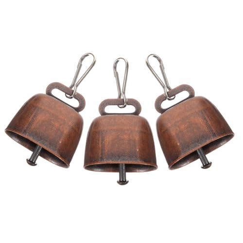Gadpiparty Campana Per Mucca Leggera in Metallo Campanella Rumorosa Per Bovini e Pecore Campanella Da Pascolo Vintage Per Agricoltura Decorazione Retrò