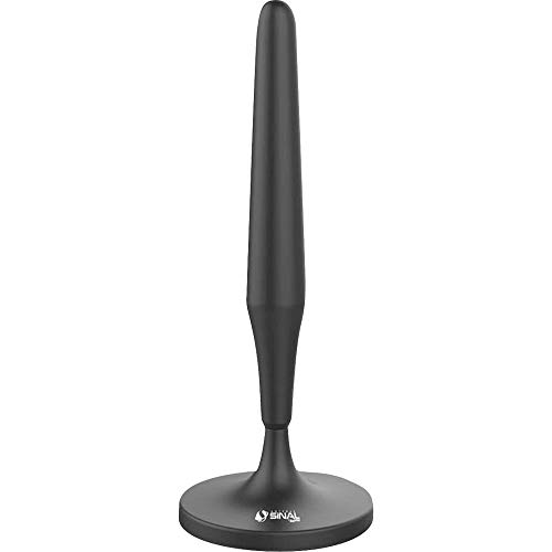 Antena Digital Interna Omnidirecional Uhf/Hdtv, Brasforma, SHD-500 SHD500, PretoPequeno