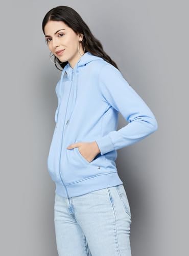 Image of ADBUCKS Women's Cotton Winter Jacket Sweatshirts Casual Drawstring Clothes Zip Up Hoodie With Front Pocket Ii Womens Hoodies Ii Womens Jacket Ii Winter Sweater Hoodie For Women & Girls
