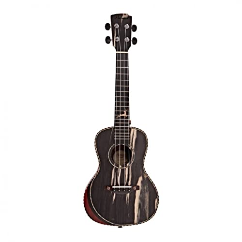 Hartwood Ukelele profesional de concierto negro para adultos principiantes
