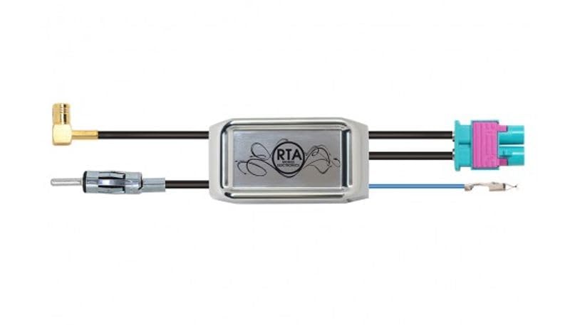 Antennenadapter DAB+ FM 'Phase' Antennen-Diversity mit 8,5V oder 12V Phantomeinspeisung.