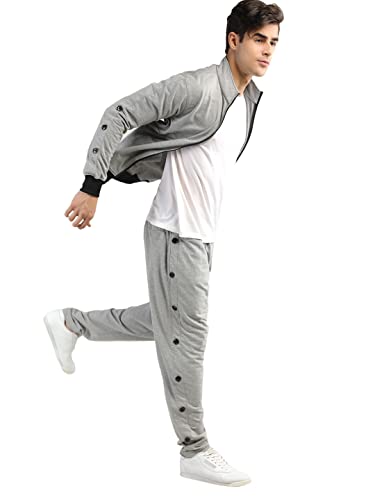 Image of CHKOKKO Men's Regular Fit Mid Rise Casual Track Pant Lower with Pocket