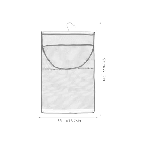 Bolsa de almacenamiento de juguetes para bañera de malla resistente 3