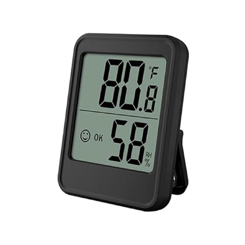 MC40 Dijital Termometre, Sıcaklık Nem Ölçer, Isı Ölçer Derece, İç Mekan Oda, Led Monitör Higrometre