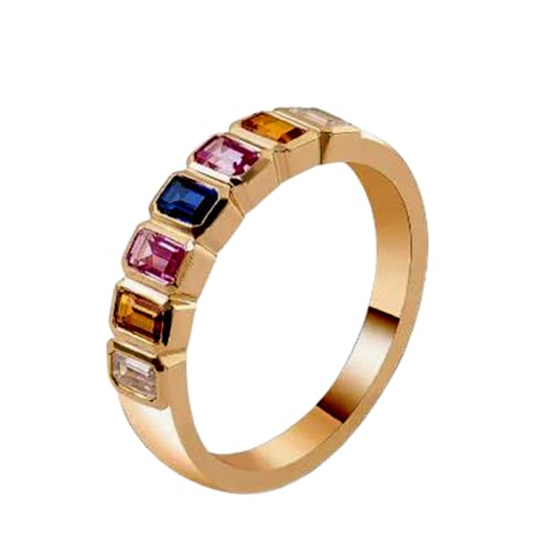 Bague pierres précieuses DEF-VVS anti-ternissement argent sterling 925